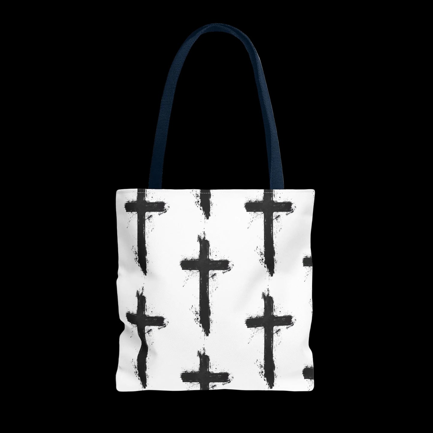 All Over Cross Print - Tote Bag