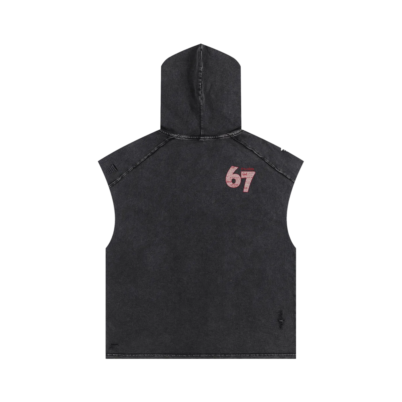 Psalm 67 - Oversized Snow wash -TANK