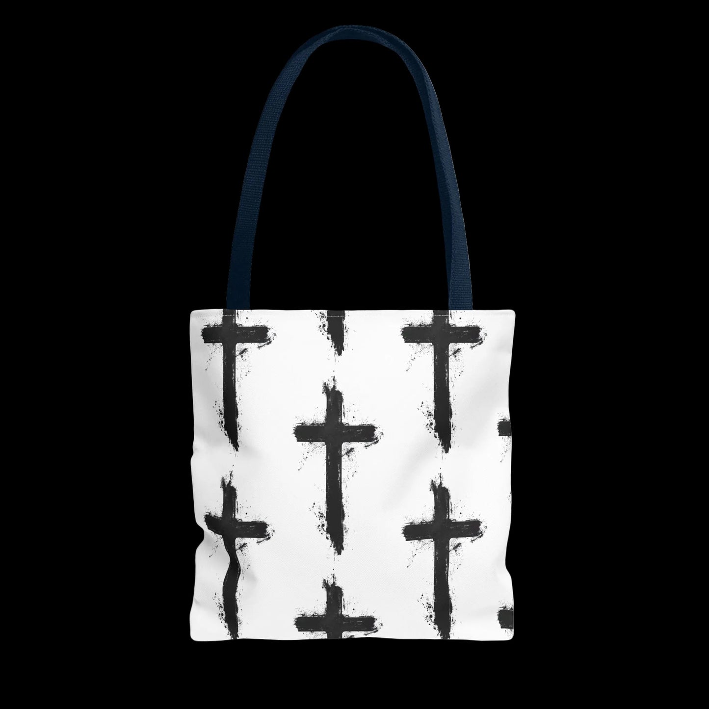 All Over Cross Print - Tote Bag