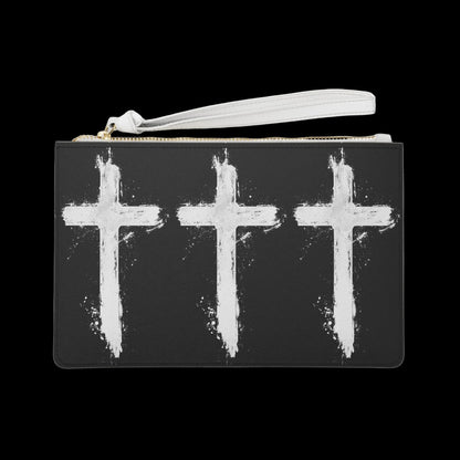 ALL OVER CROSS - CLUTCH BAG