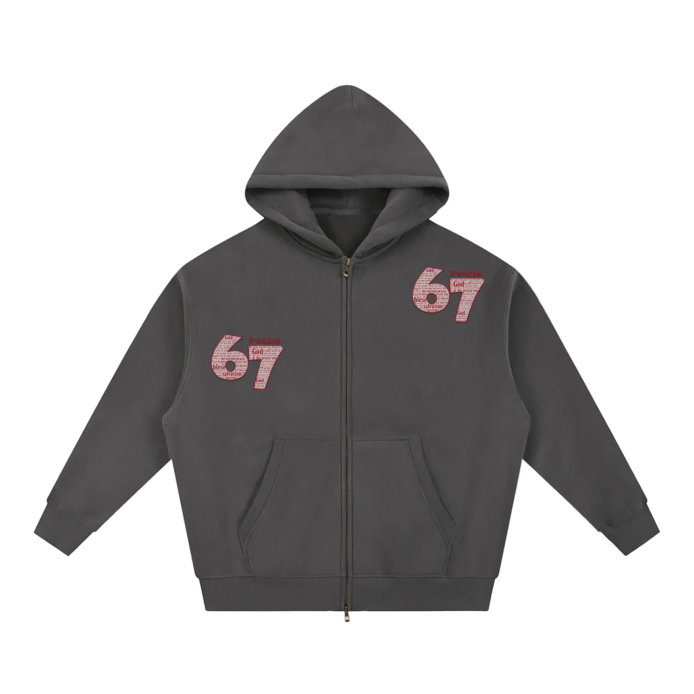 CRISS CROSS "67"PSALM - ZIP UP