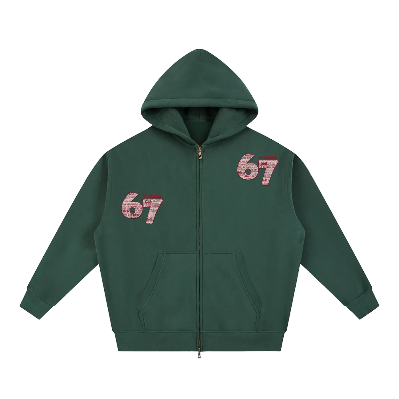 CRISS CROSS "67"PSALM - ZIP UP
