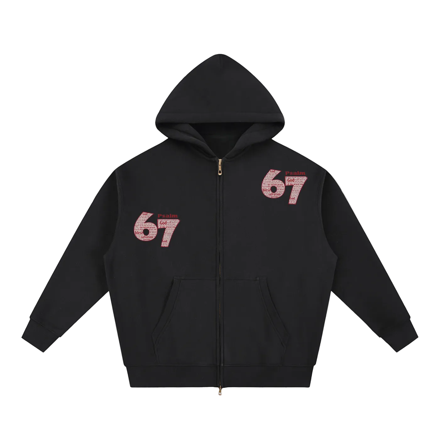 CRISS CROSS "67"PSALM - ZIP UP