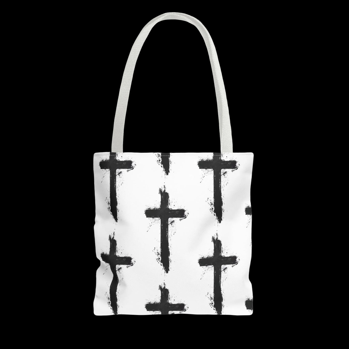 All Over Cross Print - Tote Bag