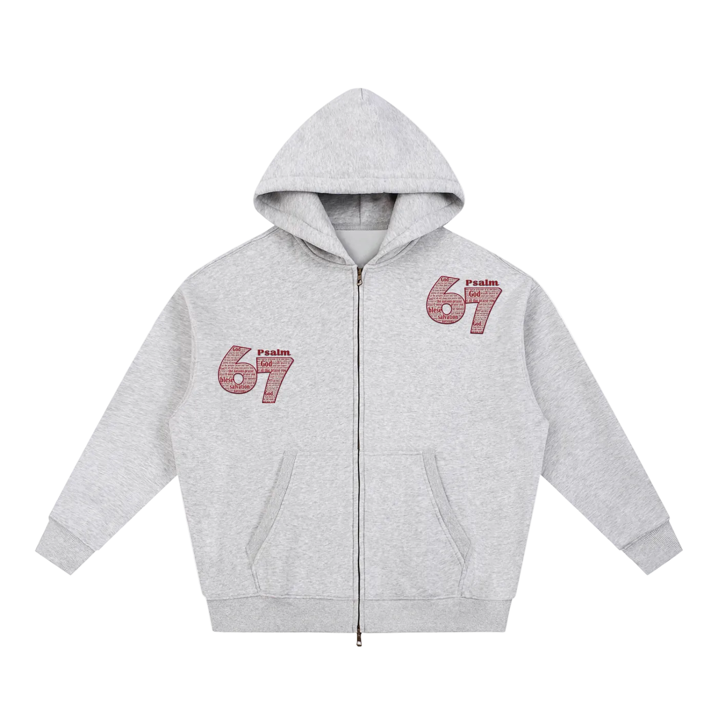CRISS CROSS "67"PSALM - ZIP UP